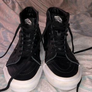 Black high top vans